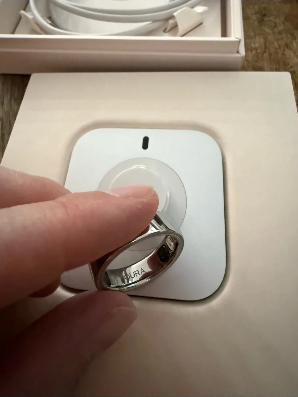 Oura Ring Gen 5 - Silver Size 9